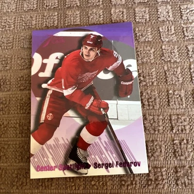 1994-95 Flair - Center Spotlight Sergei Fedorov #2 - Image 1 of 2