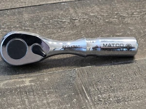 NUEVO Matco Tools BFR472T 3/8” accionamiento diente fino trinquete rechoncho - 4" de largo - Imagen 1 de 9