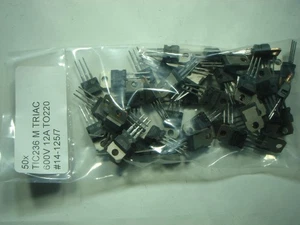 50x TIC236 M TRIAC  600V 12A TO220 #14-125/7#033b - Picture 1 of 5