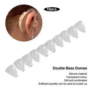 10pcs Double Vent Bass Domes 5mm Single Layer Replacement Universal Dome For PLM - Picture 1 of 12
