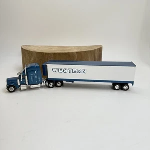 Liberty Classics Peterbilt Semi Truck WESTERN Trailer 1:64 Diecast Limited Ed - Picture 1 of 13