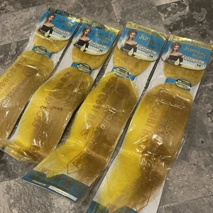 4 Pack - JUMBO BRAID 54" Pre-Stretched FeatherTip Bobbi Boss MGC YW/LBR - Picture 1 of 8