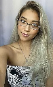 New Light Vintage Silhouette SPX 1510 6070 53mm Clear Black Women's Eyeglasses - Picture 1 of 12