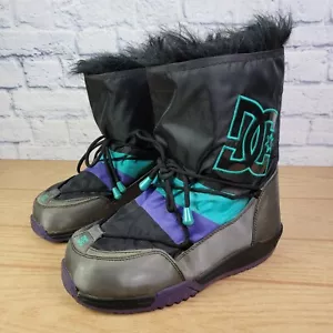 DC Shoe Company 320086 Women's Winter Snow Faux Fur Lodge J Hiking Boot Size 10  - Picture 1 of 7