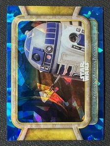 2024 Topps Star Wars Chrome Sapphire #43 Réparations Anakin R2-D2 Phantom Menace SP - Photo 1 sur 3