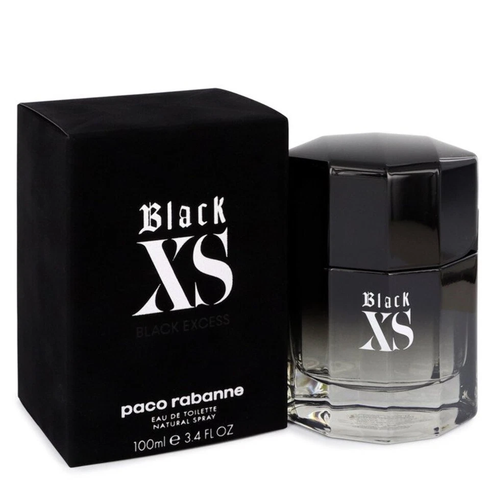 Black Xs By Paco Rabanne Eau De Toilette Spray (2018 New Packaging) 3.4 Oz (Men) - Image 1 of 1