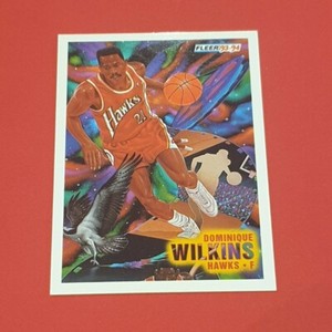 1992-93 Fleer Dominique Wilkins Card - Atlanta Hawks