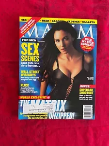 MAY 2003 MAXIM ISSUE MONICA BELLUCCI COVER VERY GOOD CONDITION VERY RARE - Picture 1 of 13