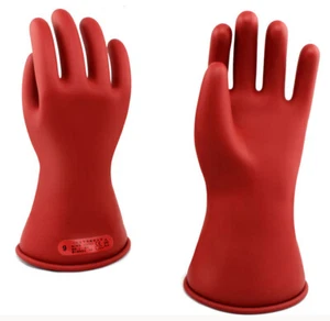 Latex Isolierhandschuh 5KV IEC60903 Klasse 0 elektrischer Isolierung Arbeitshandschuh - Bild 1 von 5