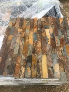 Grande Stack Stone cladding panel 600x150mm walls, fireplaces, bbqs, letterbox - Picture 1 of 7