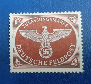 Stamp Germany Deutsches Reich FELDPOST WW2, Registration Mark 1942 (24329) - Picture 1 of 3