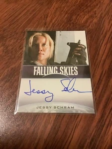 FALLING SKIES SEASON 2 JESSY SCHRAM AUTOGRAPH CARD 2013 RITTENHOUSE - Picture 1 of 2