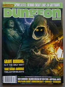 Dungeon Magazine #148 July 2007 RPG D&D Spinecastle Grave Robbing Blood Golem - Picture 1 of 1