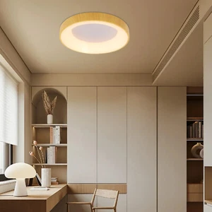 Modern Flush Mount LED Ceiling Light Acrylic Lampshade Indoor Chandelier Fixture - Picture 1 of 21