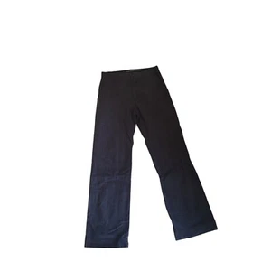 Club Monaco women's Straight Leg Pants Size 28 Black Cotton - Picture 1 of 9