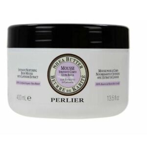 Perlier Shea Butter Body Mousse with Lavender Extract 13.5 Oz - New & Sealed