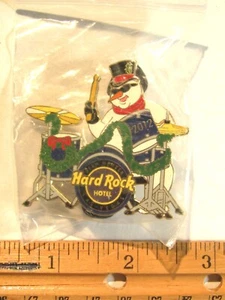 Hard Rock Hotel Las Vegas Staff Employee Pin Christmas 2012 ~ Limited Edition - Picture 1 of 2