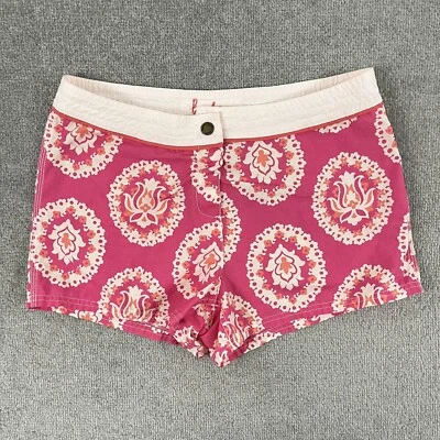 Pantalones cortos de baño Boden para mujer talla US 8 / UK 12 / 3" rosa abstracto Foto 1 de 4