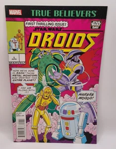 2016 July Marvel Star Wars Droids True Believers Reprint #1 (1986) Near Mint - Picture 1 of 3