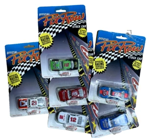 Lot of 6 Official PIT ROW 1992 NASCAR Diecast cars in package STP Petty Bodine - Picture 1 of 8