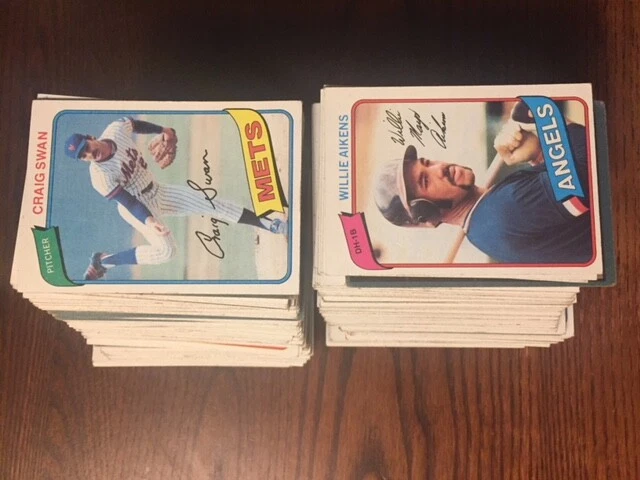 Pick From List: 1980 Topps Baseball Cards buy4+ for 40% off - Image 1 of 1