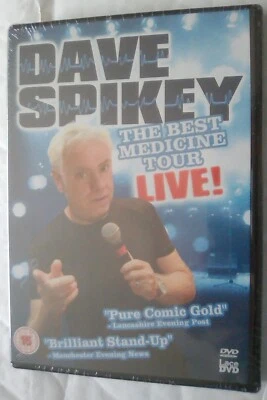 Dave Spikey: The Best Medicine Tour Live - Brand New & Sealed DVD -  Free UK P&P - Image 1 of 3