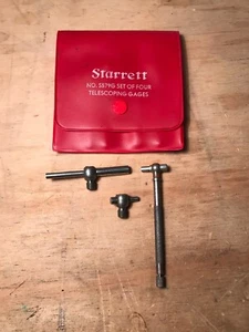 Starrett No. S579G Telescoping Gages / Incomplete Set - Picture 1 of 4