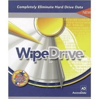 WipeDrive 3.0 Completely Erases Your Hard Drive for Windows XP, 2000, NT, Me, 9x - Image 1 of 4