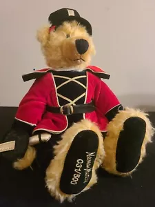 Limited Edition Hermann Neiman Marcus Bear Nutcracker 18” Mohair NWT Super Rare - Picture 1 of 20
