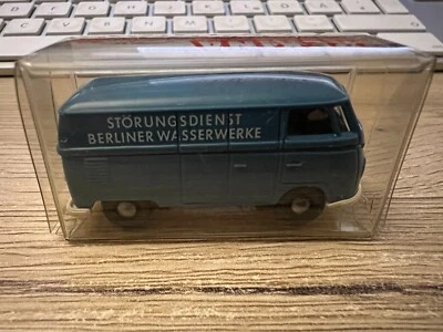 7 Brekina VW T1 Furgone Tutti I Veicoli In Condizioni Pari Al Nuovo Nella OVP - Immagine 1 di 4