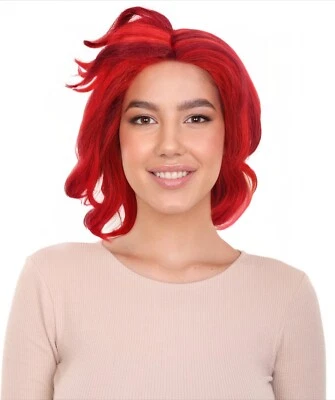HPO Adult Women's Animated Movie Red Ponytail Wig | Best for Halloween,HW-7164 - Image 1 of 4