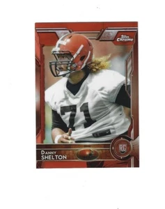 2015 Topps Cromo Arancione Rifrattori #131 Danny Shelton CLEVELAND BROWNS - Foto 1 di 1