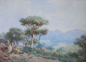 Charles W Meredith van de Velde (1818, 1898) Watercolour, The Bay of Napoule - Picture 1 of 9