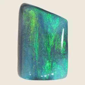 Ópalo australiano sólido natural 3,44 quilates, ópalo de cristal oscuro 8 x 11,5 mm - Imagen 1 de 6