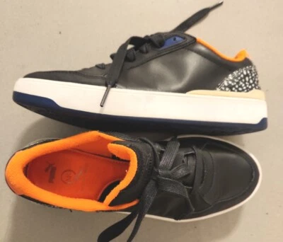 Zapatillas deportivas PUMA X Alexander McQueen negras NARANJA con cordones EE. UU. 7 para mujer Foto 1 de 4