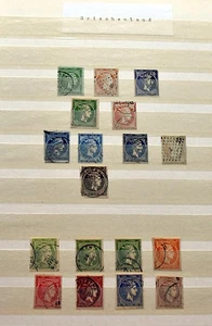 GRIECHENLAND Nette gestempelte Sammlung ab Großen Hermesköpfen Gute Freimarken - Imagen 1 de 24