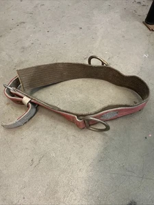 1985 Rose MFG CO Lineman Sicherheit Utility Pole Klettergurt Gürtel 502512 USA - Bild 1 von 4