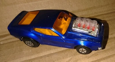 MATCHBOX 10 FORD BOSS MUSTANG PISTON POPPER ROLAMATICS  EX CON see pics - Image 1 of 4