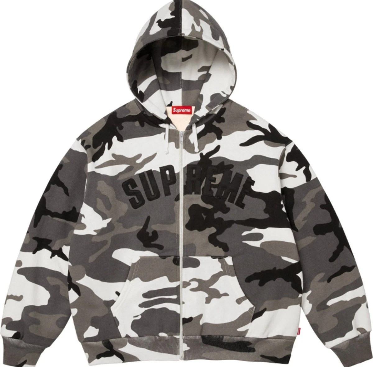 Supreme Small Box Zip Up Hooded camo Supreme Small Box Zip Up