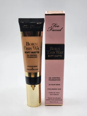 Too Faced Born This Way Soft Matte Oil Control Foundation Vanilla New - Image 1 of 3