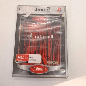 Capcom Resident Evil 4 - Sony Playstation 2 - PS2 PAL - Complete With Manual VGC - Foto 1 di 4