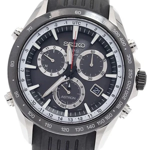 SEIKO Astron SBXB015/8X82-0AC0 black Dial Solar Powered Radio Men's Watch_922005 - Picture 1 of 6