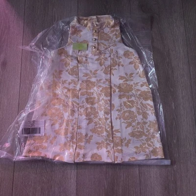 JANIE AND JACK Girls The Golden Floral Dress Size 3  - Image 1 of 4