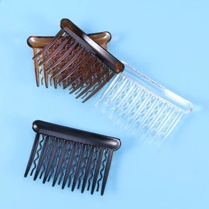  24pcs Plastic Hair Side Combs 17 Teeth Wave Teeth Hair Combs Hair Clip Bridal - Picture 1 of 11