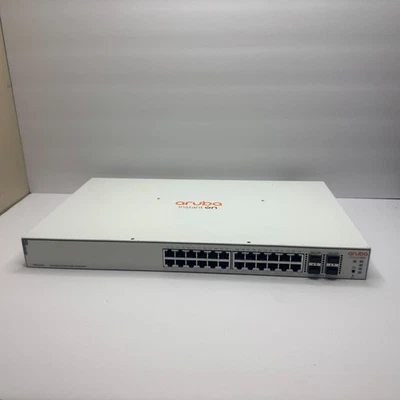 Conmutador HPE Aruba Instant On 1930 24G Class4 PoE 4SFP - USADO Foto 1 de 2
