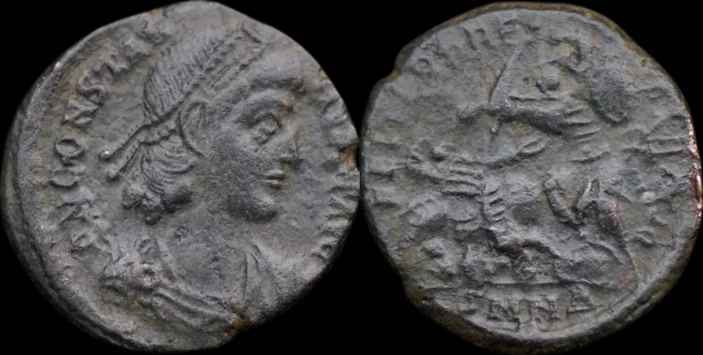 CONSTANTIUS II. Ancient Roman coin. Æ. #617 - Image 1 of 1