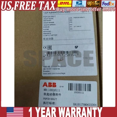 1 PC NEW PSPCB-690/T 1SFA899020R7690 Soft Starter Brand New Fedex or DHL #D9- - Image 1 of 4