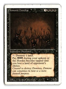Magic: The Gathering - Demonic Hordes (Revised Edition) [EN] - Bild 1 von 2