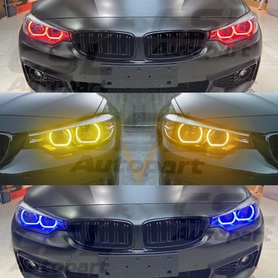 Angel Eye DRL LED Modules For BMW M3 M4 F32 F33 F36 4SERIES 2018-2020 Plug&Play Foto 1 de 4