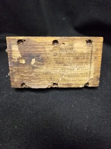 VINTAGE JEFFERSON VIBRATING COIL No 51 1 Cylinder Cat No 303-121? Wood Box - Picture 1 of 7
